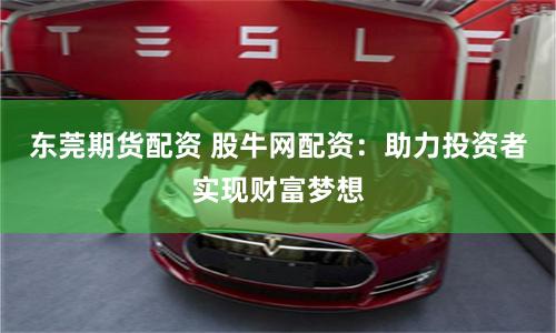 东莞期货配资 股牛网配资：助力投资者实现财富梦想